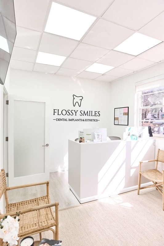 Image of inside Flossy Smiles Dental Implants & Aesthetics office